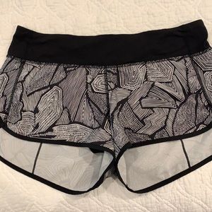 Lululemon speed shorts size 8